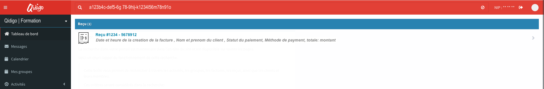 recherche facture litige